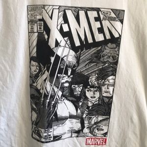 Marvel X-Men White Short Sleeved T-Shirt Large